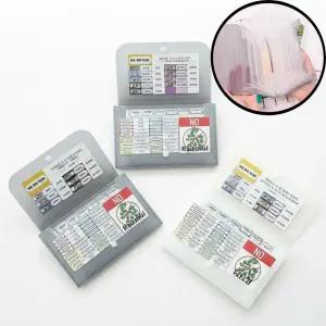 여행 스티커 포켓지갑 화폐 지폐 영수증 정리 4개국 아시아여행 의사소통 포켓파일 13칸