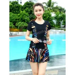 할머니수영복 중년 실내 수영장 아줌마 실내수영장