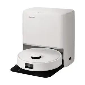 쿠쿠 파워클론 로봇청소기 AI 올인원 스테이션 고온세척 CRVC-BAC0510W 노블화이트 (