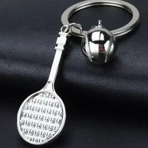 기념품운동키링 동호회 차키 고급합금 변색없는 차량키홀더 테니스 (WFJ7AJT)