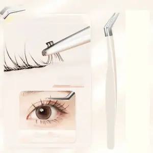 통 인조 붙이는 속눈썹 메이크업 크리미둥근집게 (WFK9AGN)