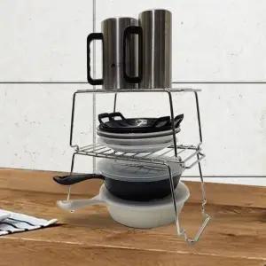 올스텐 연결 블록접시선반1P-소 주방선반 씽크대선반 블록선반 (WFKB06F)