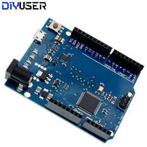 호환 Leonardo R3 개발 보드(아두이노용 30cm USB 케이블 ATMEGA32U4 포함)