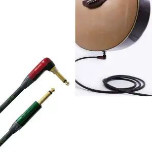 [하프클럽/]블랙 6m 베이스기타 기타용 현악기용 케이블 악기 소품