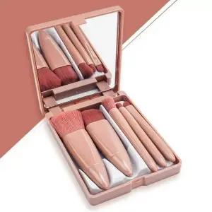 고품질 휴대 해외 여행 용 미니 브러쉬 메이크업 브러시 세트 (WFKBXRL)