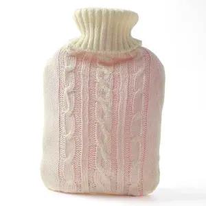 화이트 물주머니 니트 보온 터틀넥 1.7L (KYR-WFG2970)