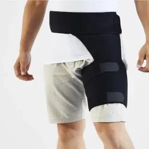 지지 찍찍이타입 강약조절 가능 허벅지 근육압박 지지벨트