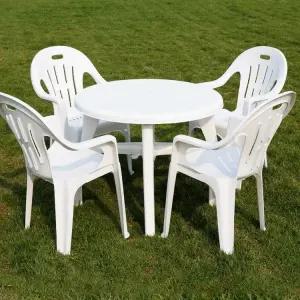 야외용 테이블 파고라 테라스 카페 포차 옥상 편의점 세트 일체형 야외테이블 정원 발코니