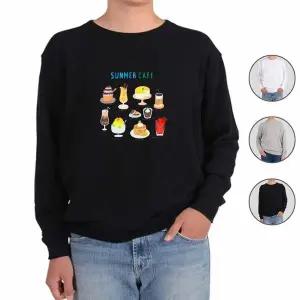 [하프클럽/알티피아]맨투맨 전색상 카페 커피 브런치 디저트 j 디자인티