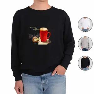 [하프클럽/알티피아]맨투맨 전색상 커피 수채화 노천카페 k 디자인티셔츠