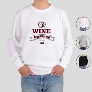 [하프클럽/알티피아]맨투맨 전색상 레드와인 화이트와인 와인 동호회 W6