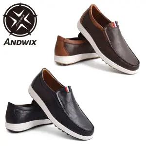 생활방수 로퍼스타일 스파이크리스 남성 골프화 남자골프화