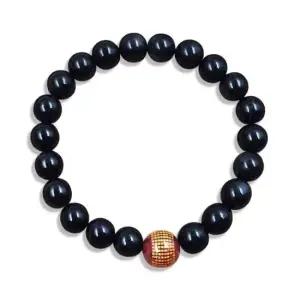 기념일패션팔찌 원석 선물 보호언종 부정적차단 여자염주팔찌 12mm 남자친구1주년선물