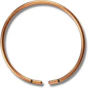 여성과 남성을 위한 USteckno 100 순수 구리 발찌 - 자연 치유와 일상적인 우아함을 생 고체 코팅되지 않은