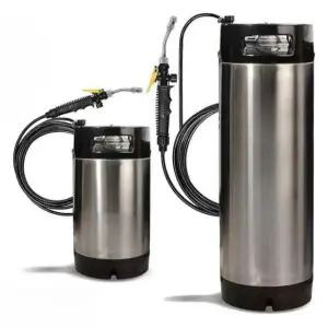 썬팅용 분무기 세차 전동 팬형 분사기 랩핑 버킷 농약 19L