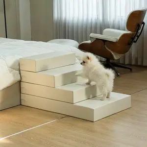 도그라피 강아지계단 애견계단 멀티폴딩 4단 펫스텝