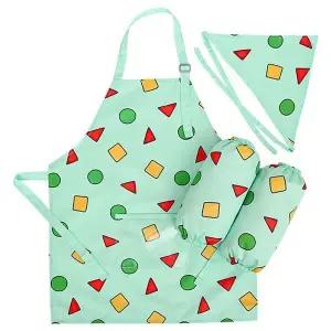 짱구는 못말려 어린이 앞치마 두건 토시 세트 (WFK7FX5)