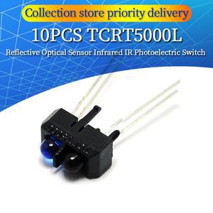 적외선 IR 집열판전 스위치, 반사 집열판학 센서, TCRT5000L, 10 개, 50 개