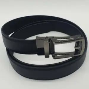 일상복 페이크 핀버클 가죽 자동벨트 블랙 남자선물