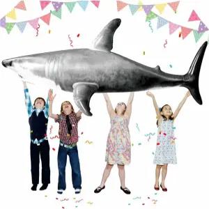 레저리 초대형 풍선 상어 풀 장난감 79인치 생일 파티 장식 폭발 동물 성인을 위한 용품 선물 선호