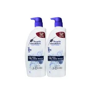 헤드앤숄더 두피토탈솔루션 딥클린 샴푸 850ml x2개