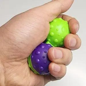 손 지압 볼 마사지 회전형 손바닥 지압기 심신 안정 비누볼 마사지기