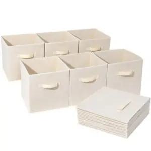 소품 정리함 접이식 패브릭 수납 박스 다용도 보관함 상자 (WFKKMR2)