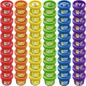 크레욜라 실리 향 도우 60pk x 1oz 크리스마스 선물 파티 페이버릿 가방용 장난감 모델링 클레이 알레르겐