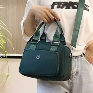 라운드 토트백 여자 데일리 크로스 학생 핸드폰 스마트폰