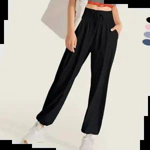 트레이닝바지 요가 필라테스 조거 하렘팬츠 와이드 허리밴딩 운동복