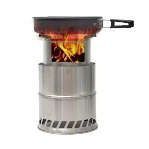 스테인리스 캠핑 화롯대 강력화력 야외용 버너 (WFKMWP8)