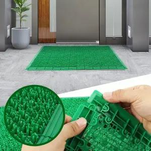 현관 바닥매트 업소용 출입국 테잔디 현관매트