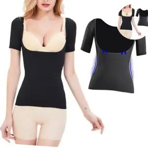 슬림 압박 보정티 옆구리팔가슴 압박티