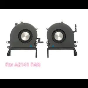 노트북 A2141 팬 왼쪽 및 오른쪽 Macbook Pro Retina 16 A2141 CPU 냉각 쿨러 팬 세트 EMC 3347 년 후반