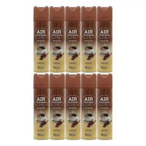 산도깨비 공기청향제 헤이즐럿 300mlX10개 실내용 방향제 청향제 냄새제거 탈취제