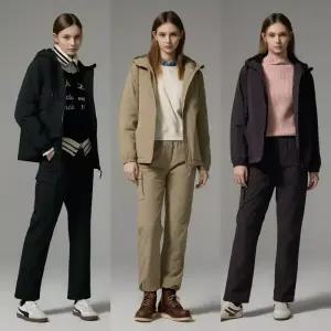 펠틱스 여성 패딩기모 셋업 2종 (F516W-2)