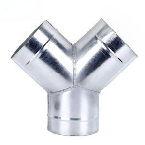 와이자연통 Y연통 화목난로 스토브 T티빅100MM 소각로 Y자연통 벽난로 부품 삼방향