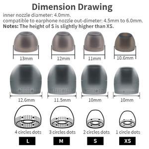 소니 하이브리드 실리콘 이어 팁 교체용 소프트 이어 팁, 소니 WF1000XM4 WF1000XM5 C300 SP800N