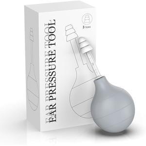 장치, 귀 압력 및 머리 - 내이 흡입 위한 편두통을 압력에 조절기 통증 완화 도구 회색 의한 장력