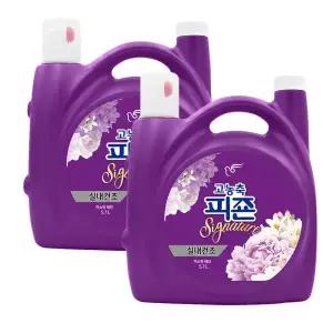 피죤 시그니처 미스틱레인 5.7L 2개 좋은 향기 섬유유연제 초대용량