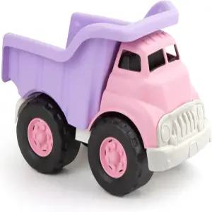 그린 토이 덤프트럭 (핑크) BPA 및 프탈레이트 프리 대근육 소근육 발달 놀이 장난감 차량