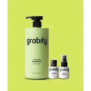 GRABITY 헤어리프팅 엑스트라 스트롱 475ml + 샴푸 30ml 리프팅샷 25ml 탈모샴푸