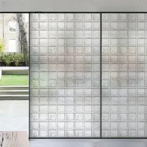 시트지 모루 불투명 자외선 셀프 0 벽돌모양 시공 60x90cm