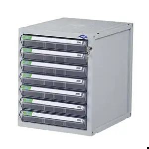 수납정리함 용지 키잠금 서류정리함 7단 A4