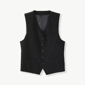 [STCO]사방스판 TR 수트 베스트 블랙 클래식핏 SJVVZ51CSB_P415974413