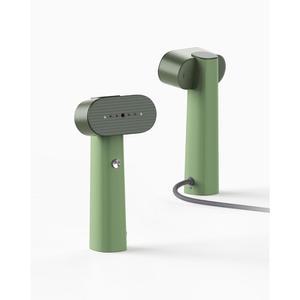 의류용 G6 프로 스마트 핸드헬드 스티머 u2013 글로벌 전압 적응(100-240V), 팜 사이즈 및 경량(0.8파운드), 이지 주름 제거기, 자동 차단, 여행 가정용 이중 사용(그린)