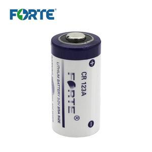 CR123A 배터리 고용량 1500mAh 백업 기본 원통형 셀 긴 수명 리튬 3.0V