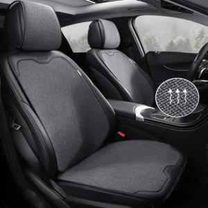 카시트 커버 린넨 코튼 세트 쿠션 소프트 유니버셜 의자 보호 패드 자동차 액세서리