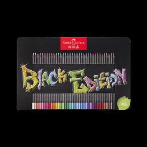 파버카스텔 블랙 에디션 유성 색연필 48/72색 가용 미술 드로잉 초보자 학생 성인용