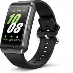 블루투스 이어버드가 내장된 2-in-1 스마트 헬스 밴드 심박수 및 수면 모니터가 있는 피트니스 활동 트래커